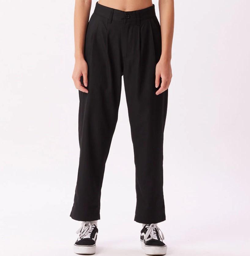 Fubar Pleated Pant 142020201 BLK OBEY 