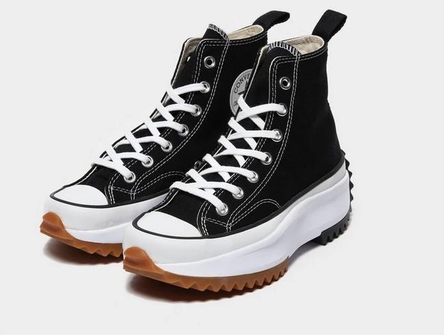 RUN STAR HIKE HI 166800C BLACK/WHITE CONVERSE 