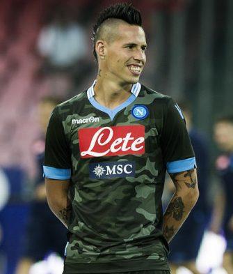 Maglia Gara SSC Napoli HAWAY VERCAM 13/14 MACRON 