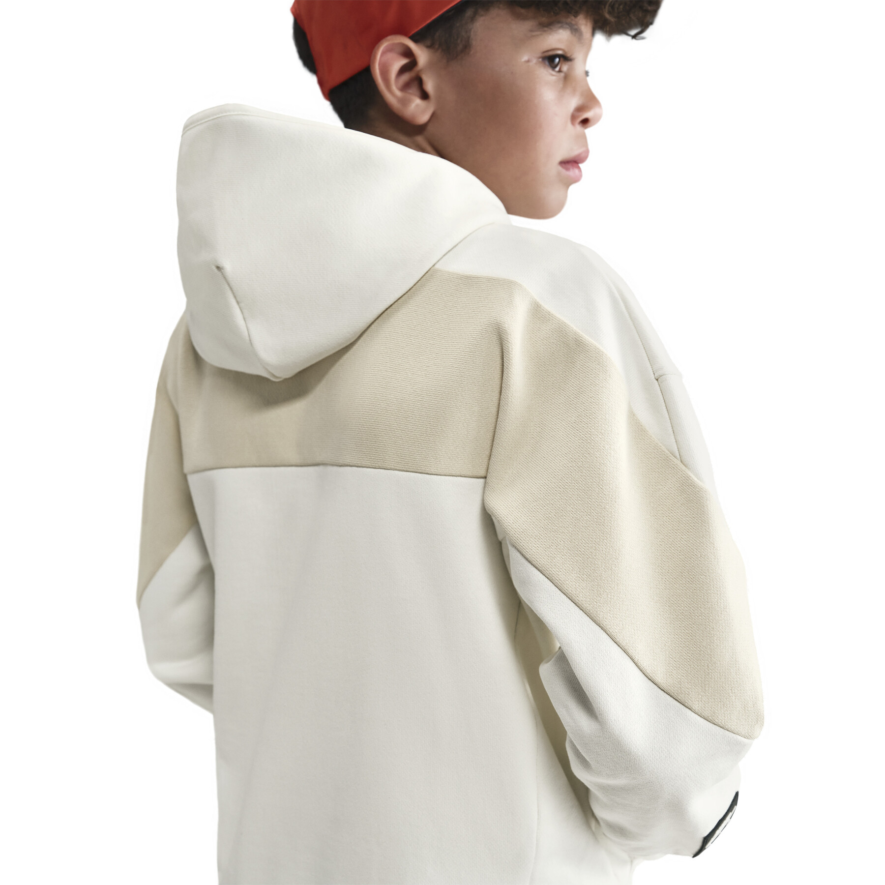 Felpa pullover in fleece con cappuccio HF8812 133 NIKE 