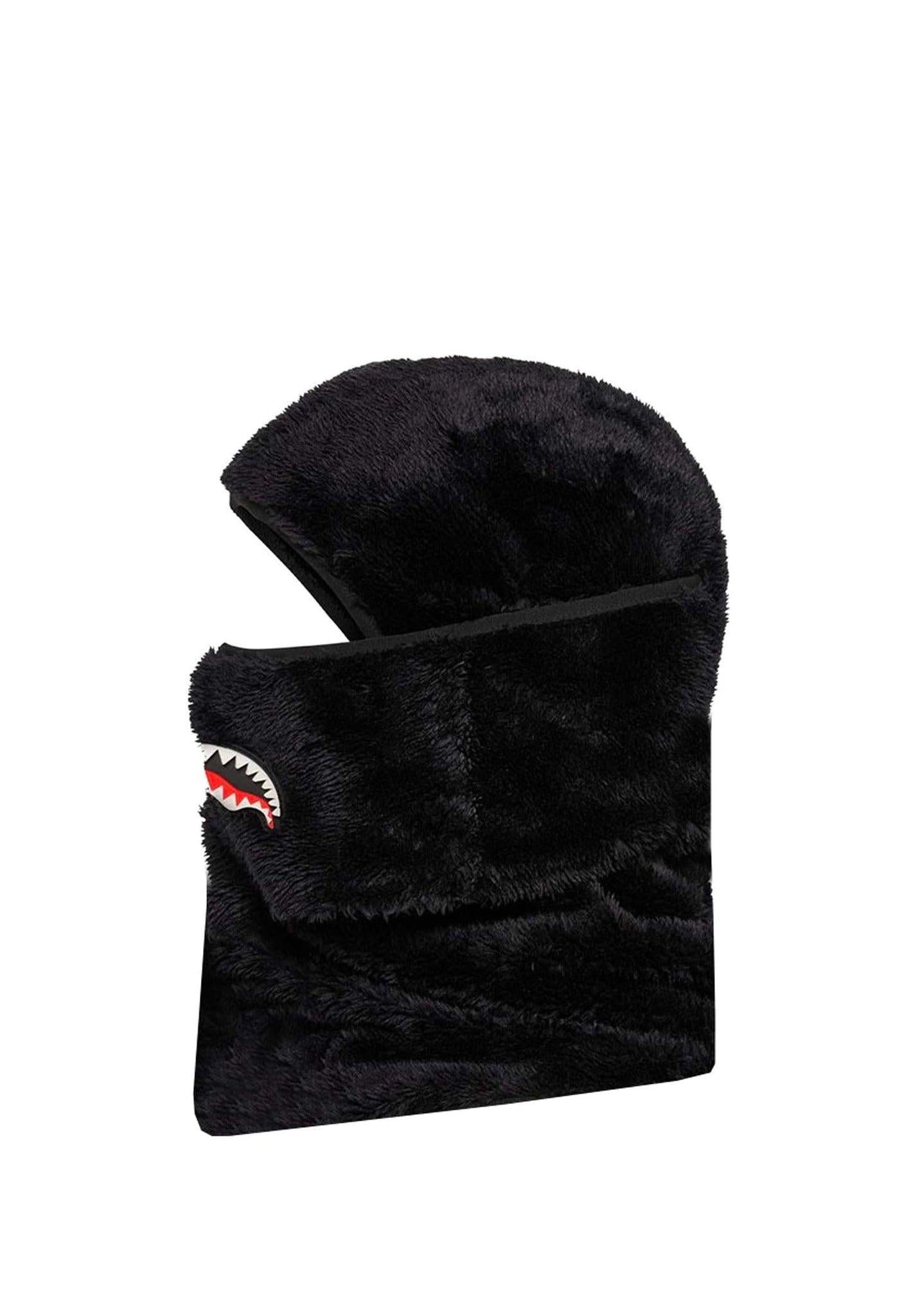 Balaclava SKI MASK in ecopelliccia con logo shark 910HW415 NSZ SPRAYGROUND 