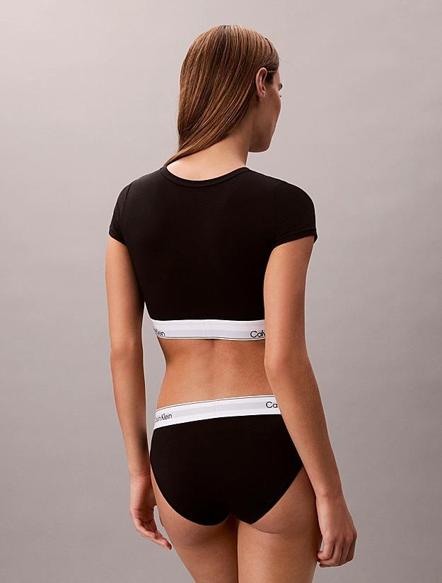 Bralette T-shirt - Icon Cotton Modal LV00QF8495 UB1 CALVIN KLEIN 
