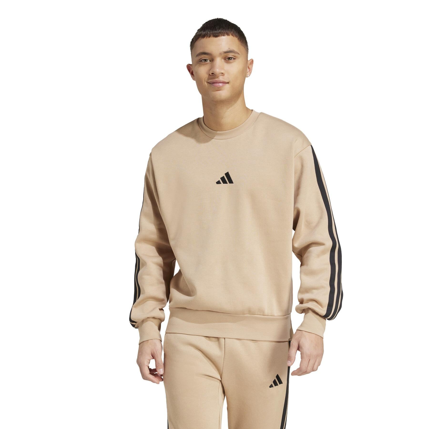Felpa con 3 bande adidas Essentials JX0702 UNI ADIDAS 