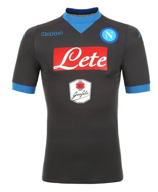Camiseta oficial del partido del Napoli.