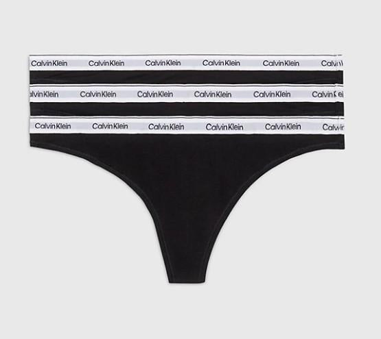 thong 3pk 000QD5209E UB1 CALVIN KLEIN 
