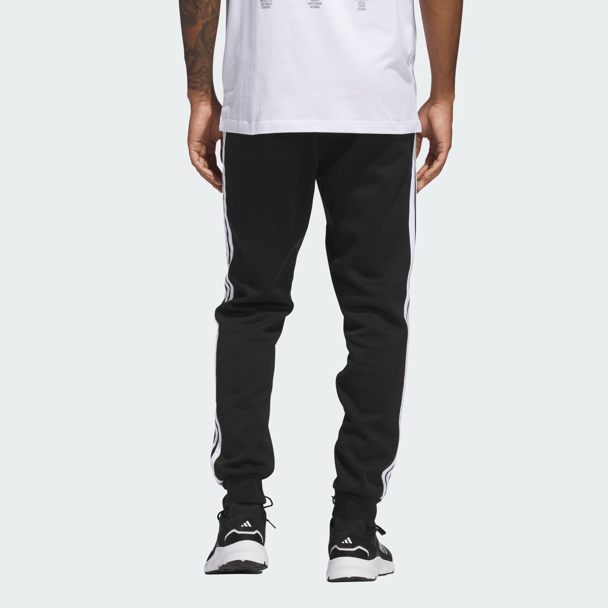 Essentials 3-Stripes Fleece Pants JD1861 UNI ADIDAS 
