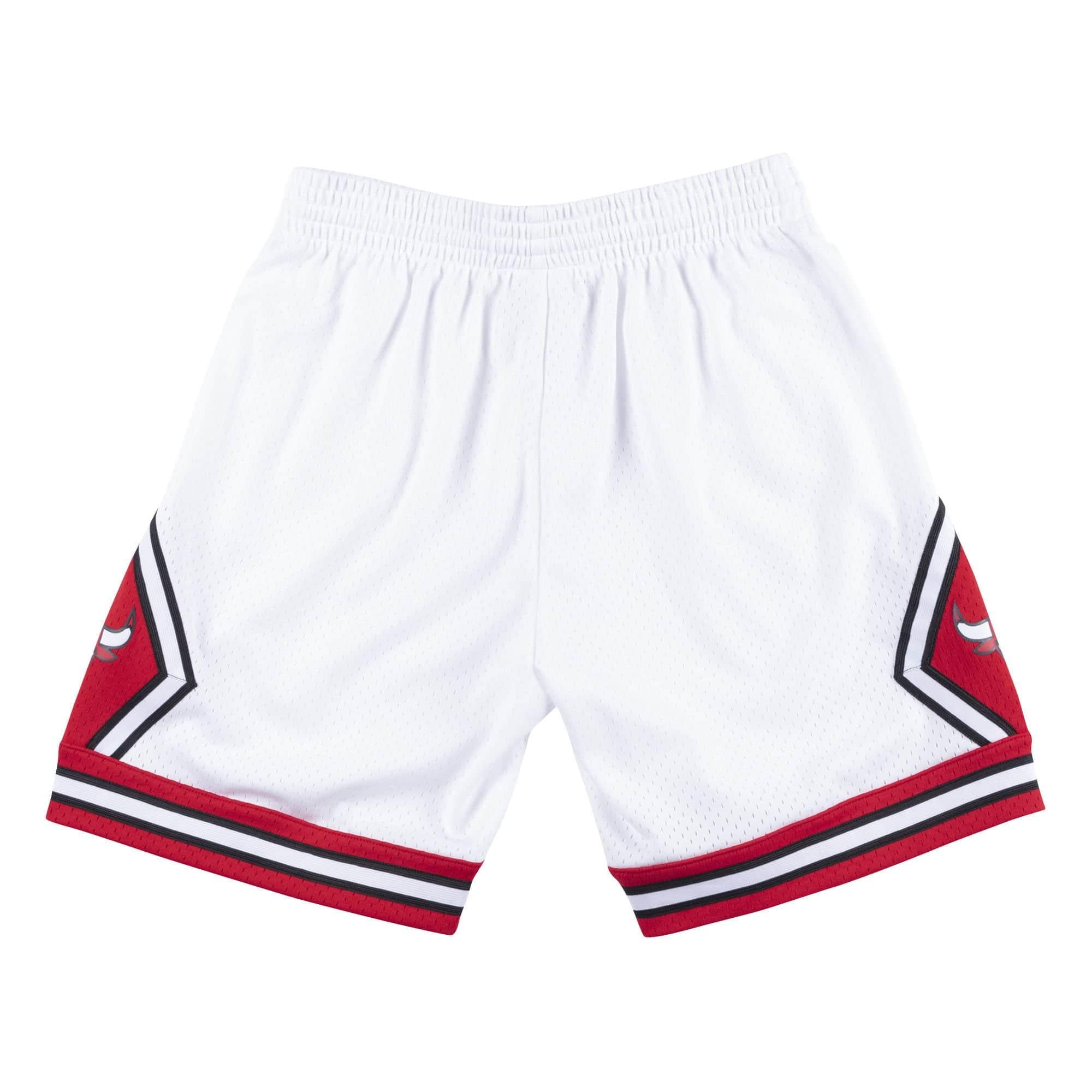 CHICAGO BULLS SMSHCP18151 WHITE MITCHELL&NESS 