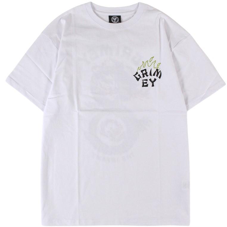 REGULAR TEE GA703 WHITE GRIMEY 