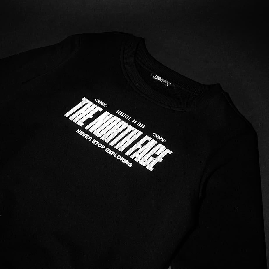 Reflective Logo Relaxed Crew NF0A8EAT JK31 THE NORTH FACE 