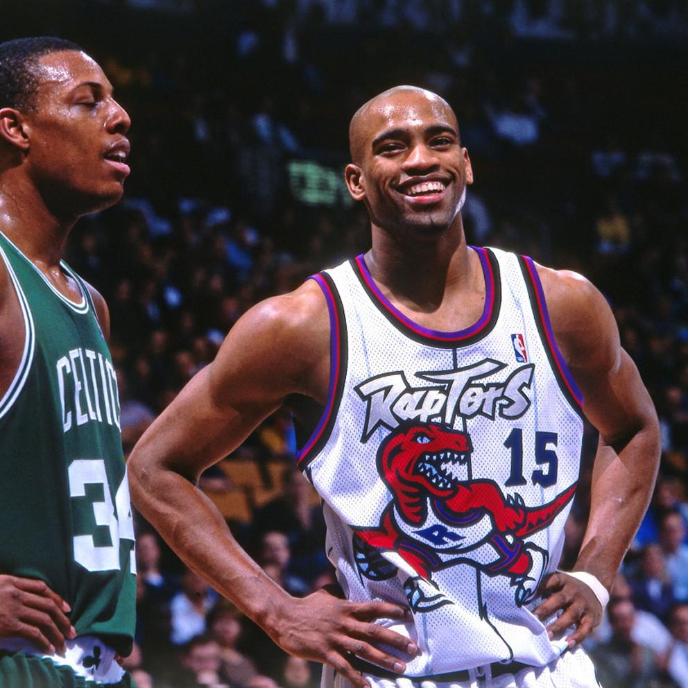 TORONTO RAPTORS - VINCE CARTER SMJYGS18213 WHITE MITCHELL&NESS 