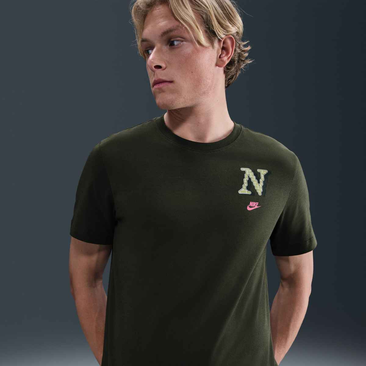 M Nsw Tee Hbr Ssnl Club HQ9164 355 NIKE 