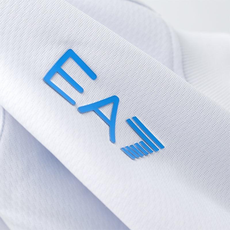 Felpa Prematch FELPA PREMATCH WHITE/AZZ EA7 