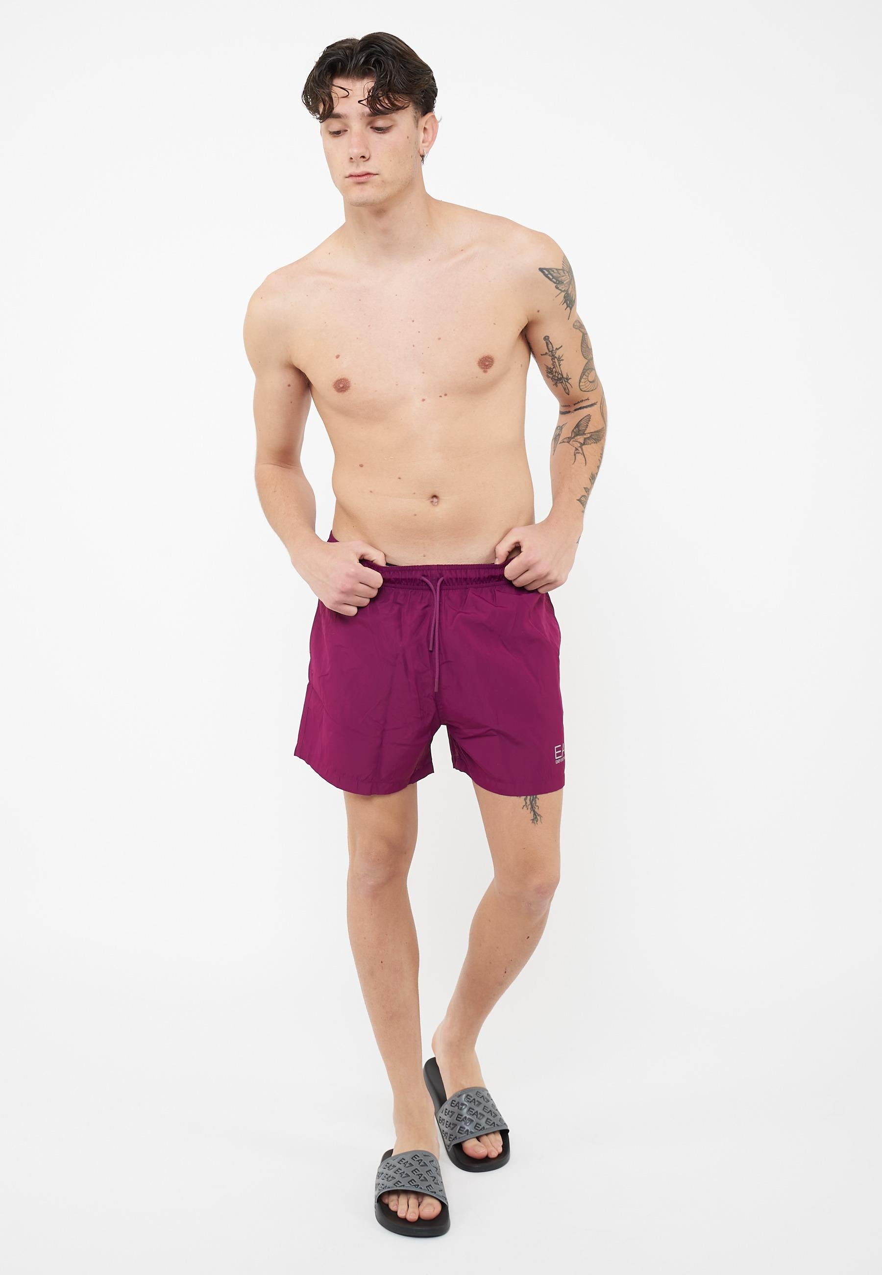 Man Woven Boxer Beachwear 7M001677 MA086 EA7 