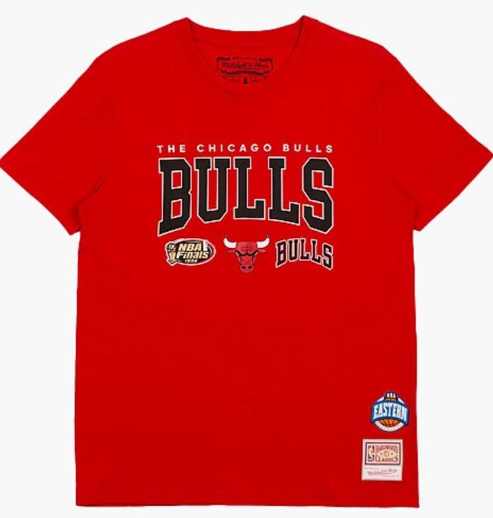 Champ Stack Tee BMTRINTL1262 CBUREDI MITCHELL&NESS 