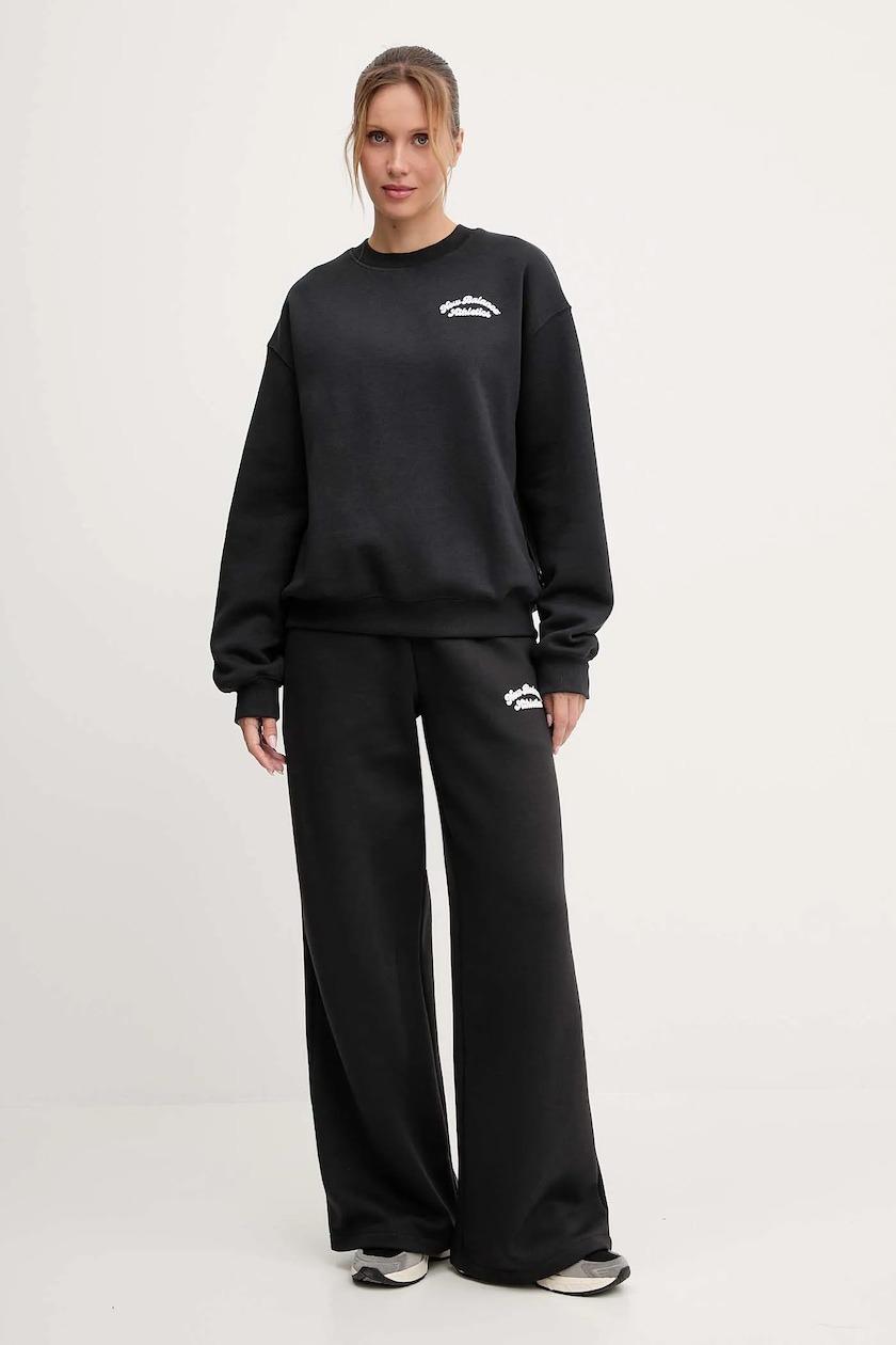 Linear Heritage fleece tracksuit with full zip WJ53509 BK NEW BALANCE 