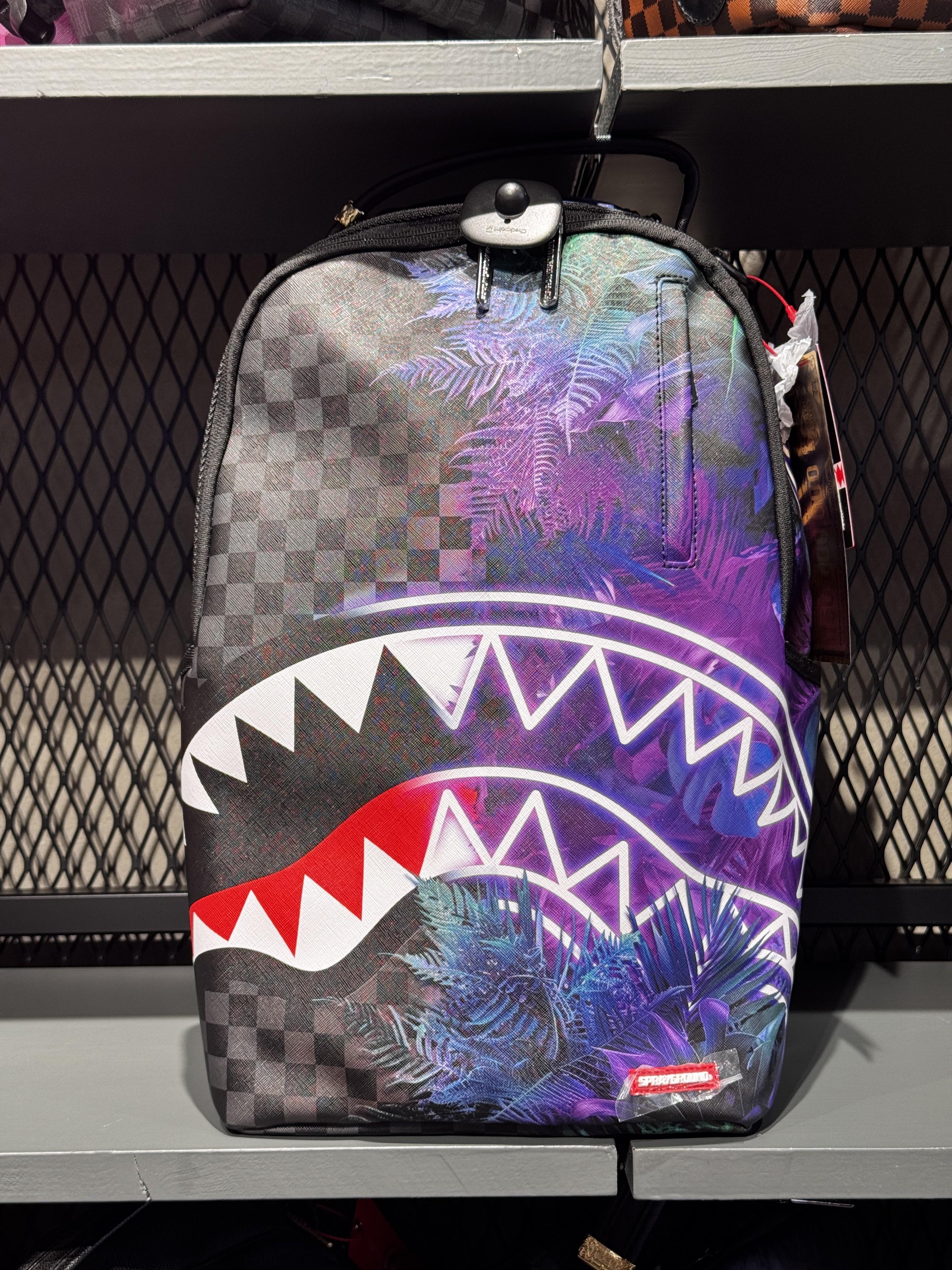 Treehouse Party Packpack 910B7598 NSZ SPRAYGROUND 