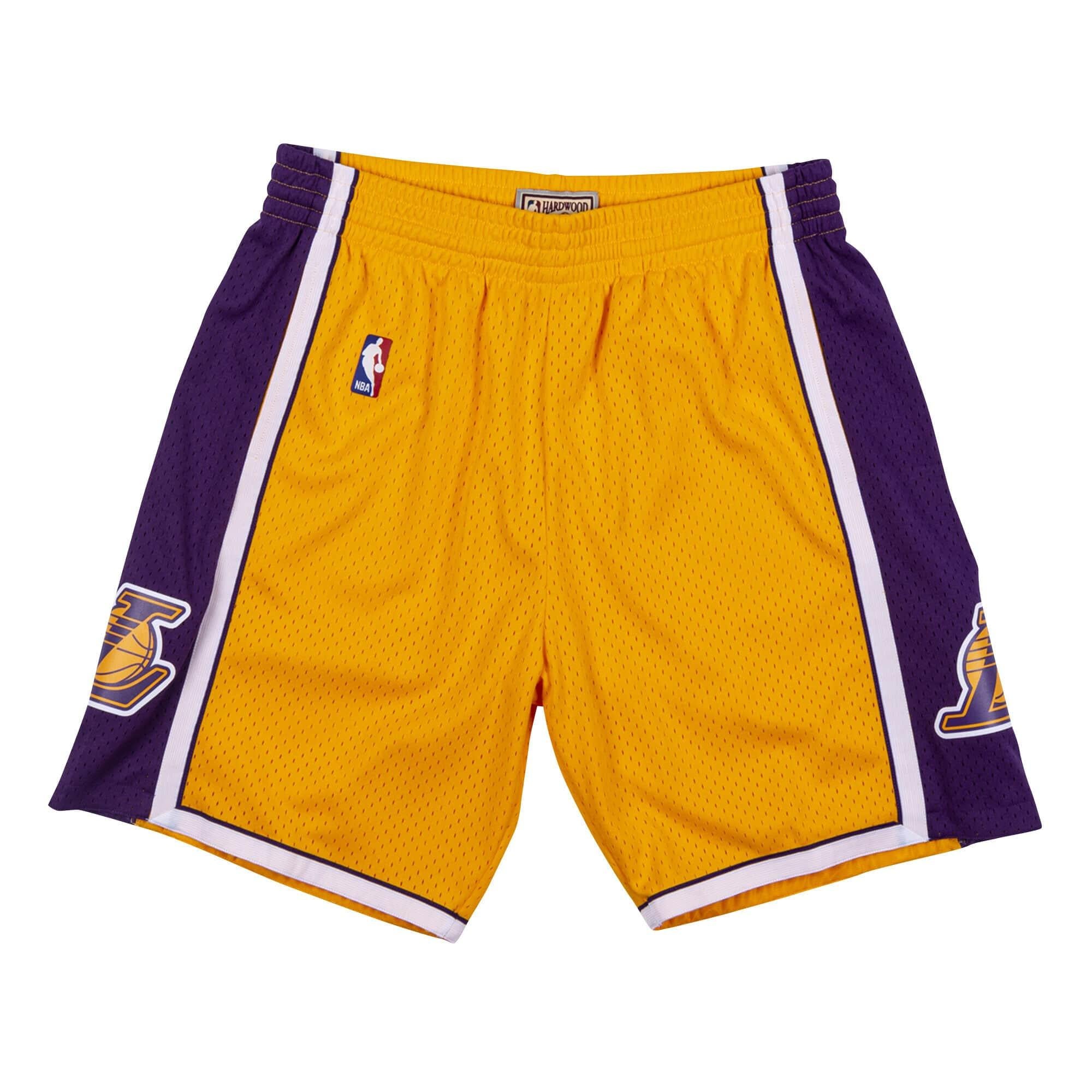 LOS ANGELES LAKERS SMSHCP19075 LIGHT GOLD PURPLE MITCHELL&NESS 