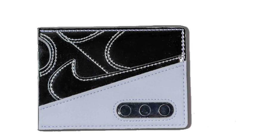Icon Am90 card wallet N1011978013OS CHROME NIKE 