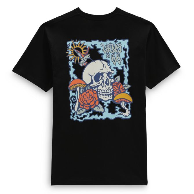 Zoned Tee VN0A7PLMBLK UNI VANS 