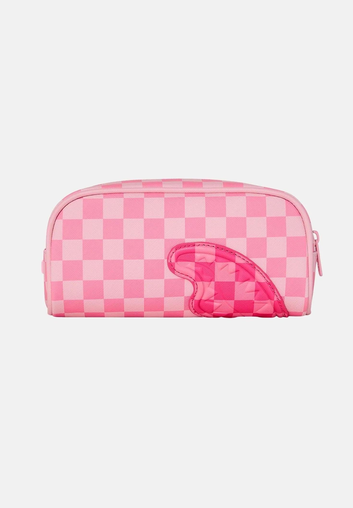 Pink Sip Patch Pencil Pouch 910B9016NSZ UNI SPRAYGROUND 