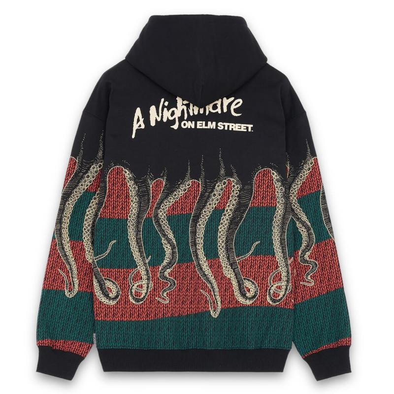 Freddy Hoodie 22WOSH90 BLACK OCTOPUS 