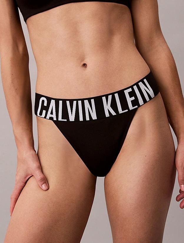 Perizoma string - Intense Power Microfibre<BR/> LV00QF8597 UB1 CALVIN KLEIN 