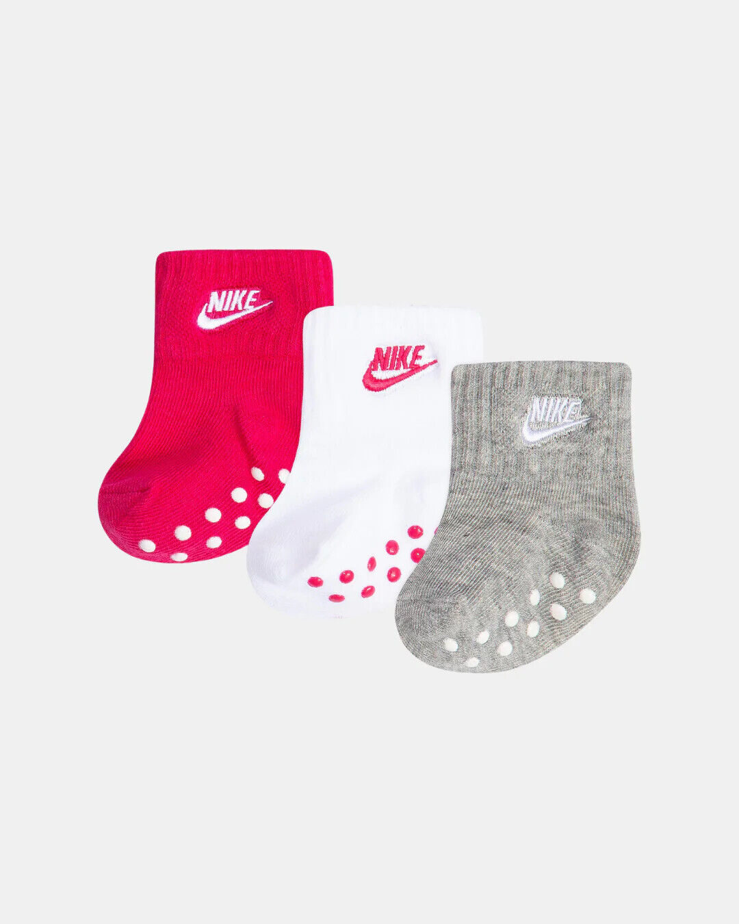 Baby Mid Cut Quarter Gripper Socks MN0050 A4Y NIKE 