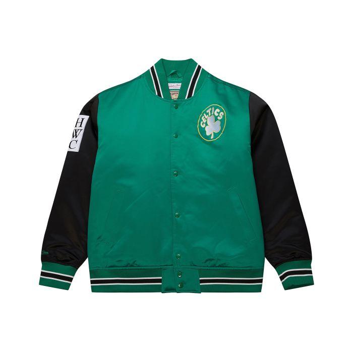 Nba Primetime Heavyweight Satin Jacket Vintage JK8453 BCEKYGN MITCHELL&NESS 