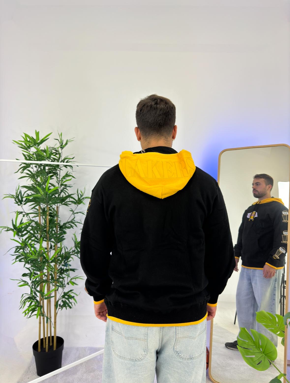 Nba Team Og 3.0 Fleece Hoodie Vintage TH8083 LALBLCK MITCHELL&NESS 