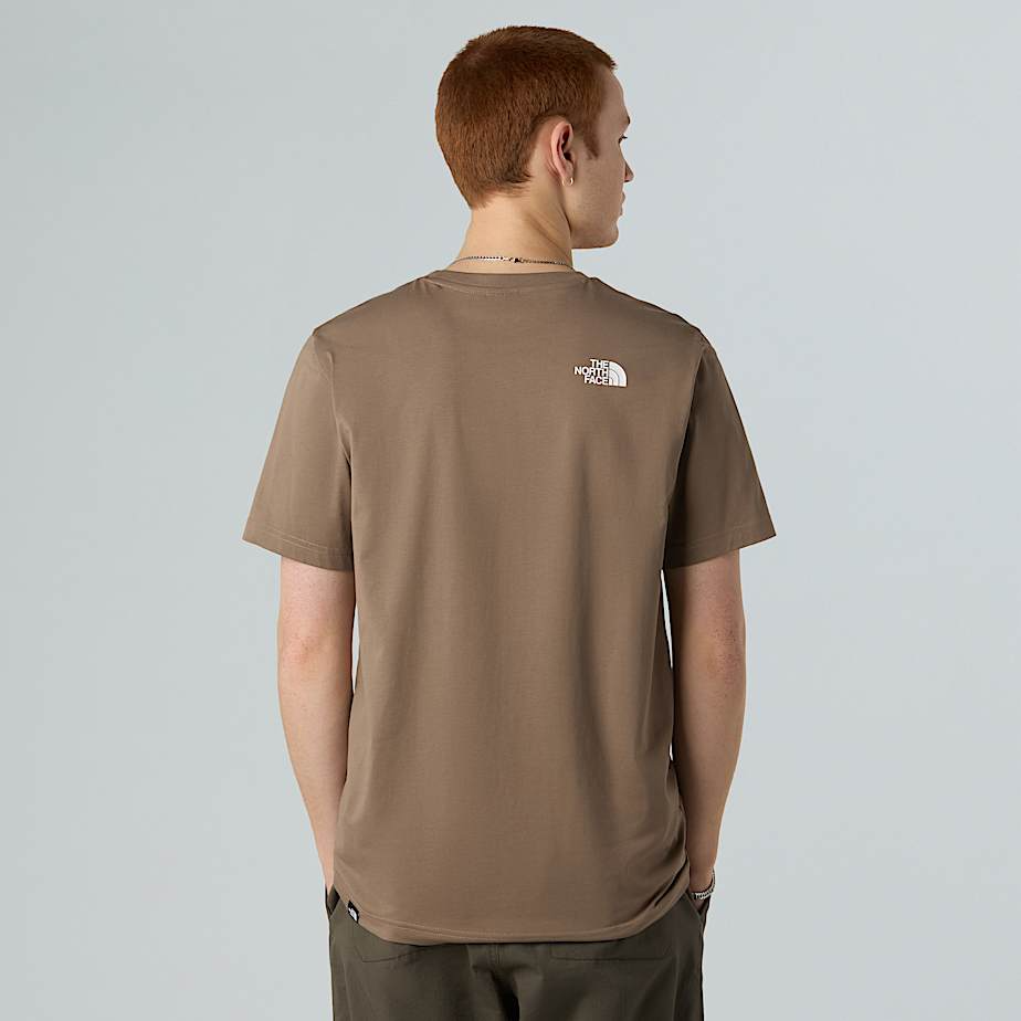 M Ss Simple Dome Tee NF0A87NG BOW THE NORTH FACE 