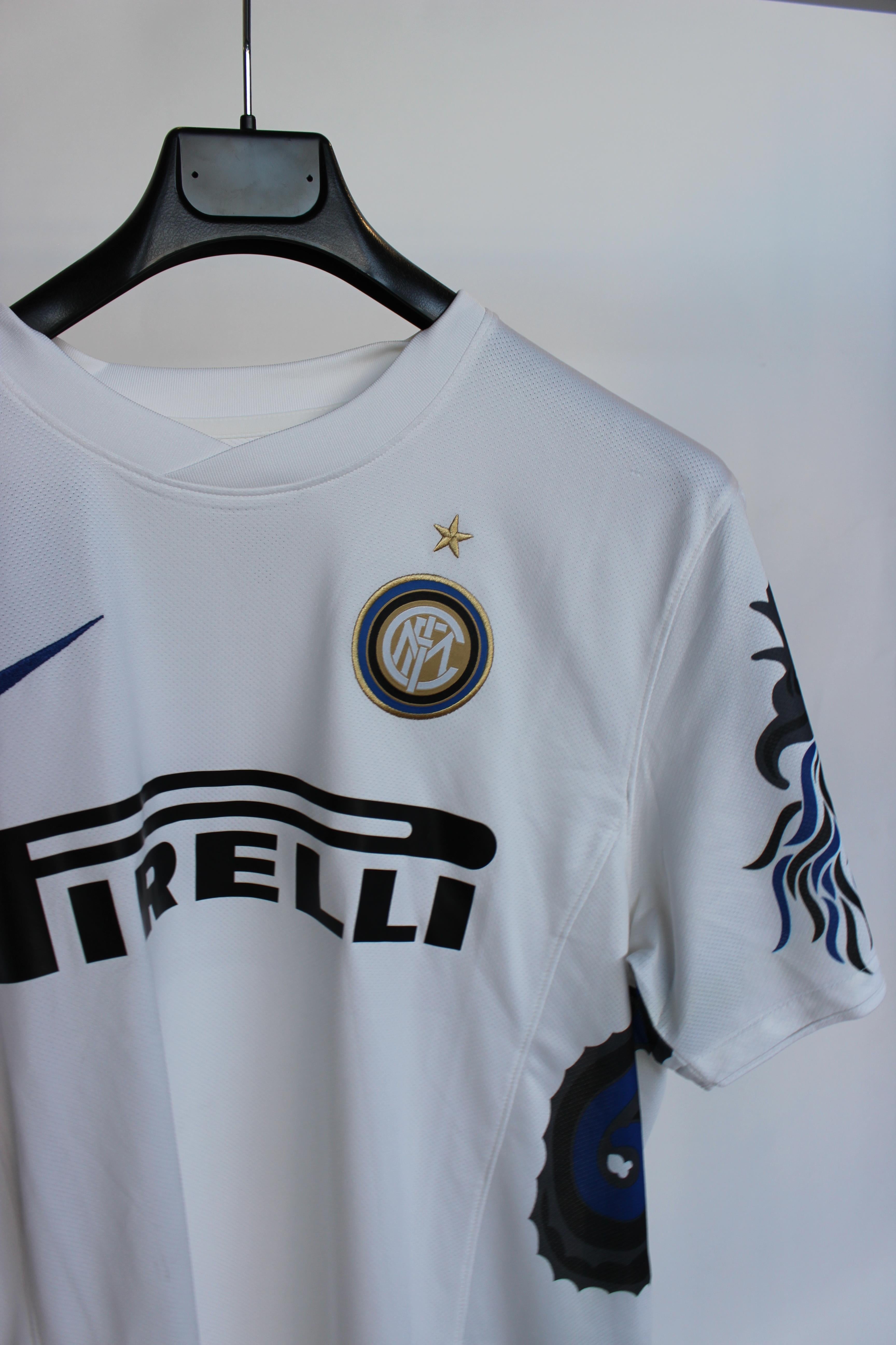 MAGLIA CALCIO AWAY 2010/11 382248 105 NIKE 