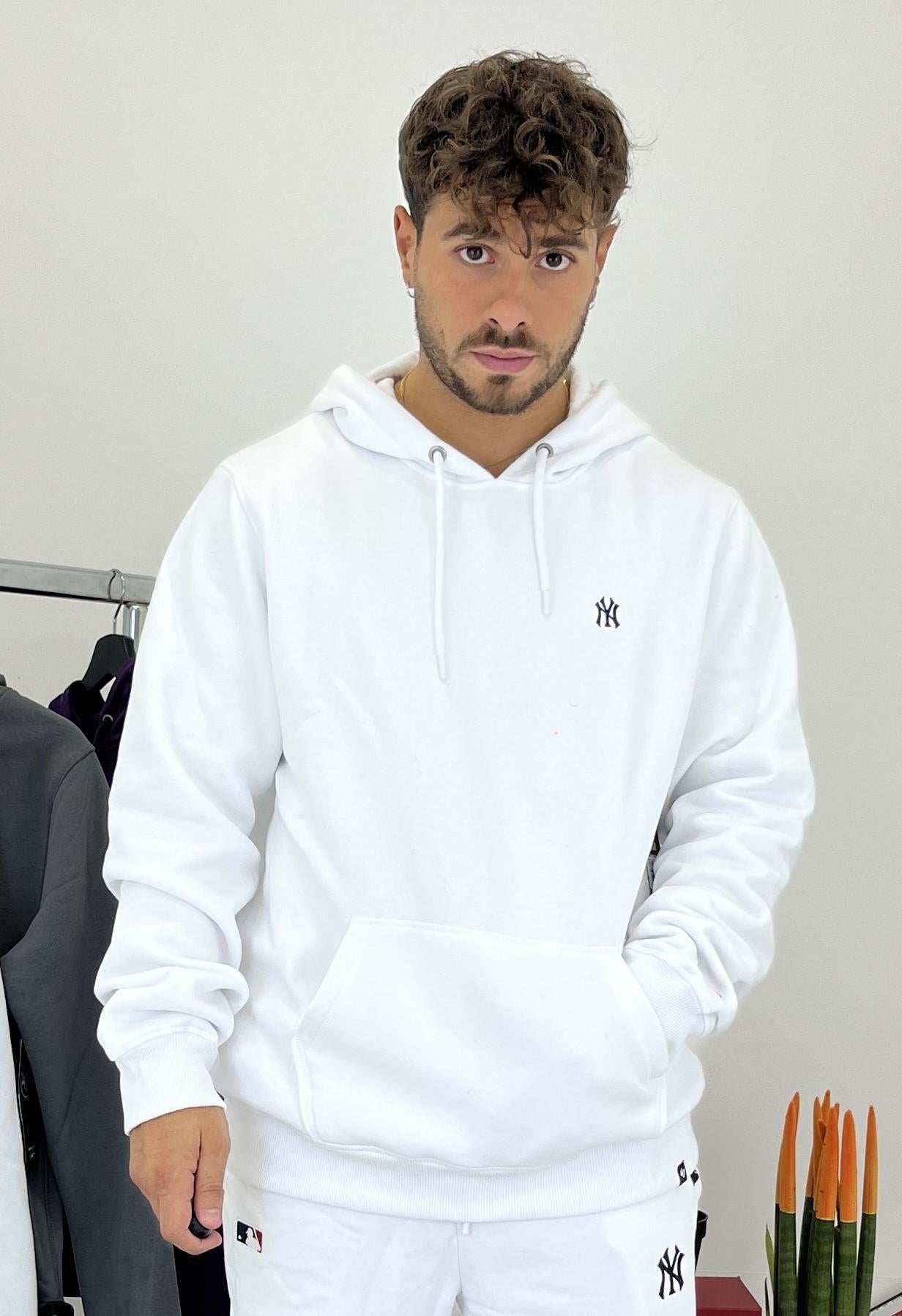 Emb Burnside Crew NYY 564981WW WHT WASH 47 BRAND 