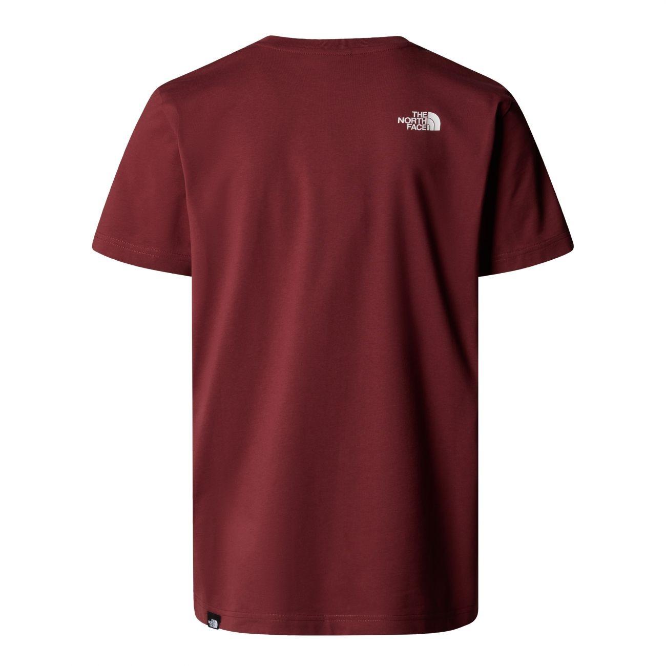 M Ss Simple Dome Tee NF0A87NG 0VO1 THE NORTH FACE 