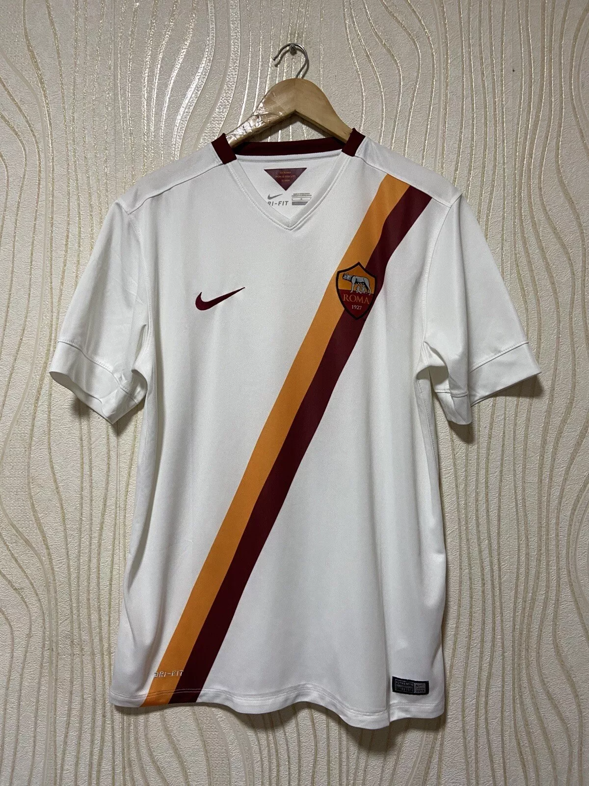 Roma maglia bianca away 2014/15 Nike 635806 106 NIKE 