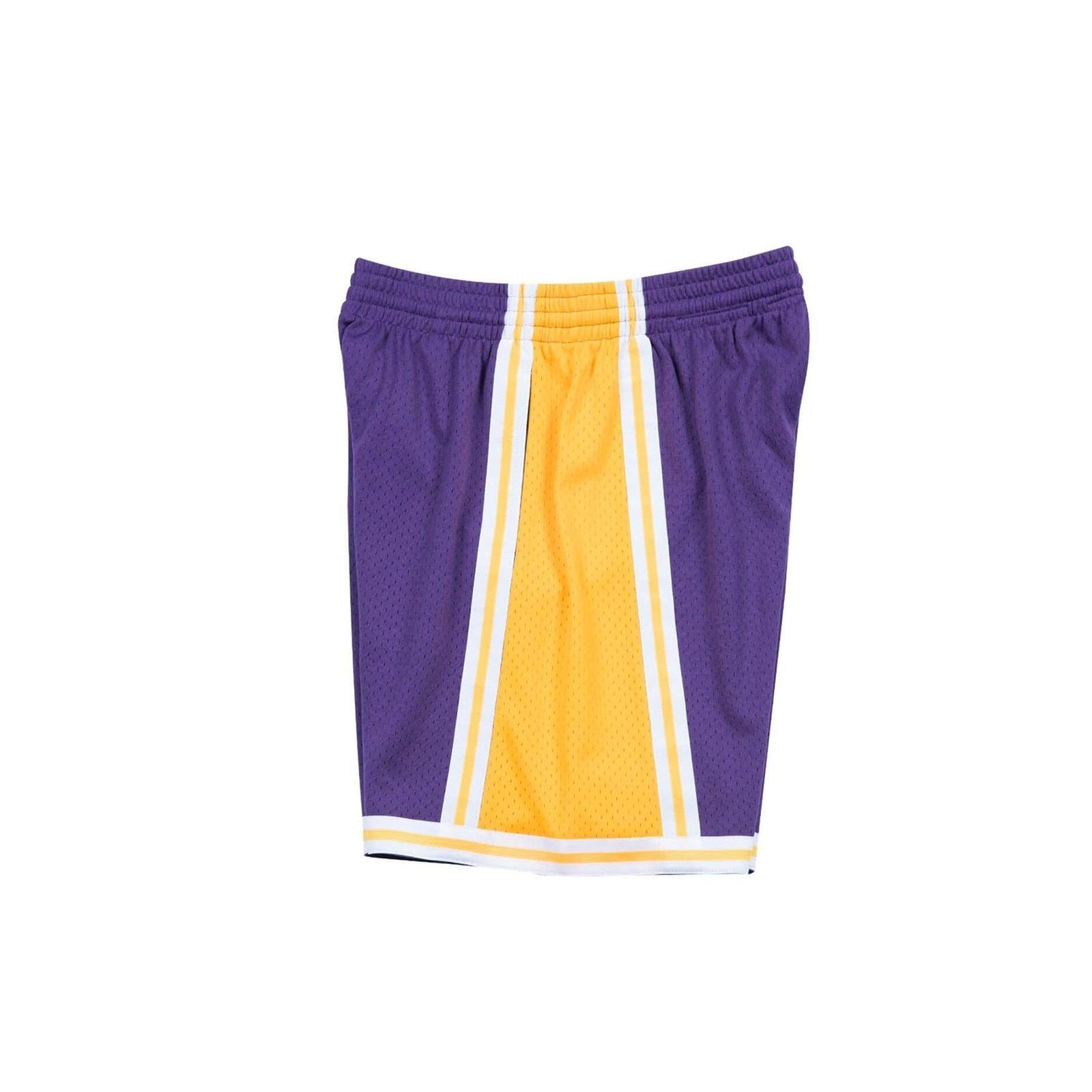 LOS ANGELES LAKERS SMSHGS18235 PURPLE MITCHELL&NESS 