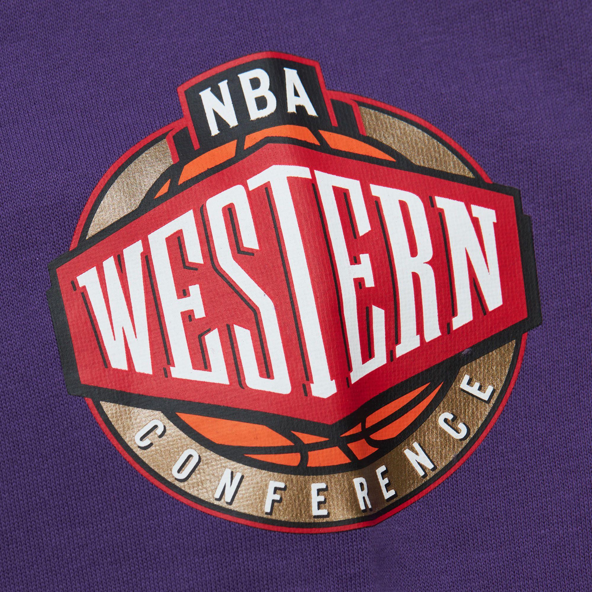 Crew Fleece FCPO6338 LALPURP MITCHELL&NESS 