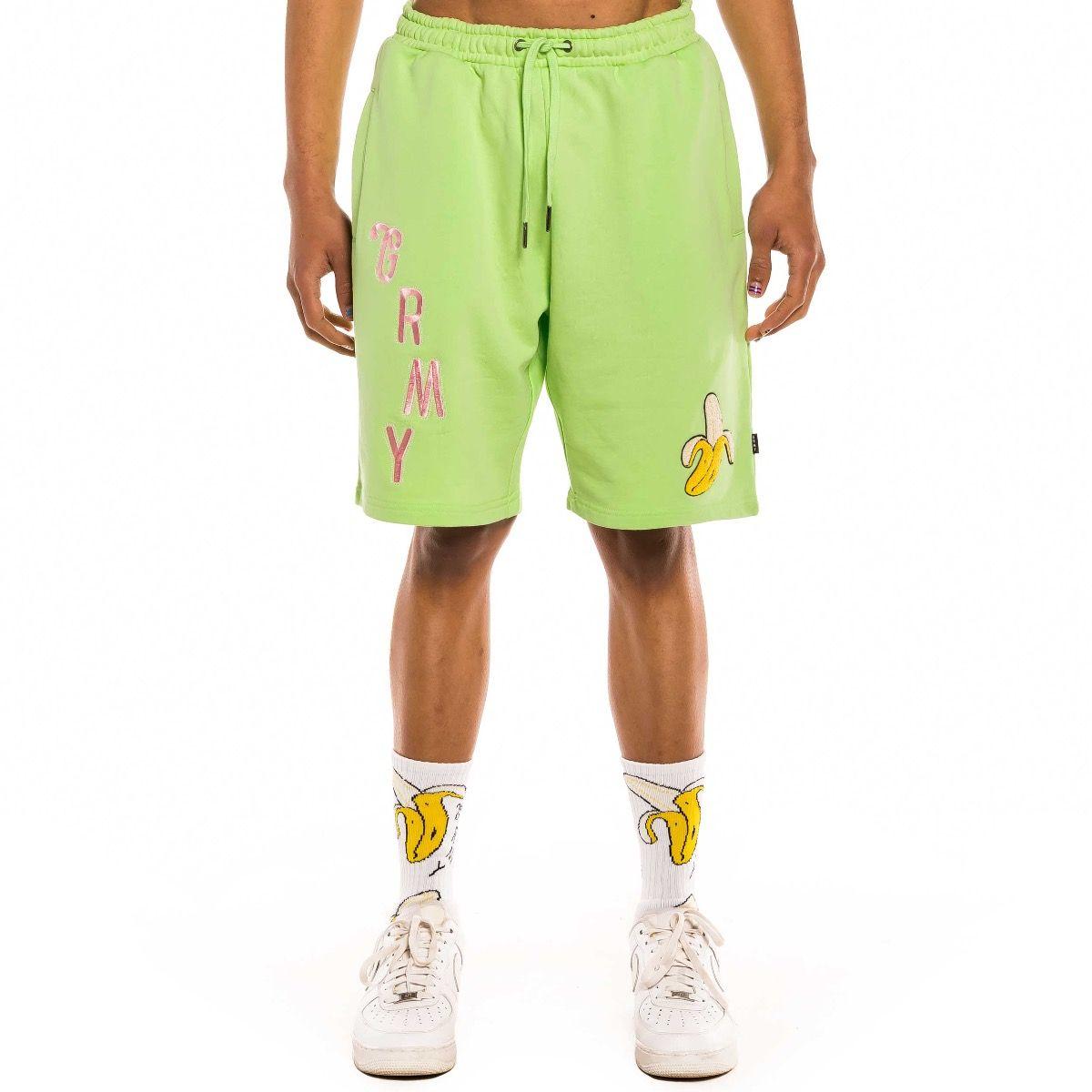 "Jungle Punch " Sweatshorts GSS155 GREEN GRIMEY 