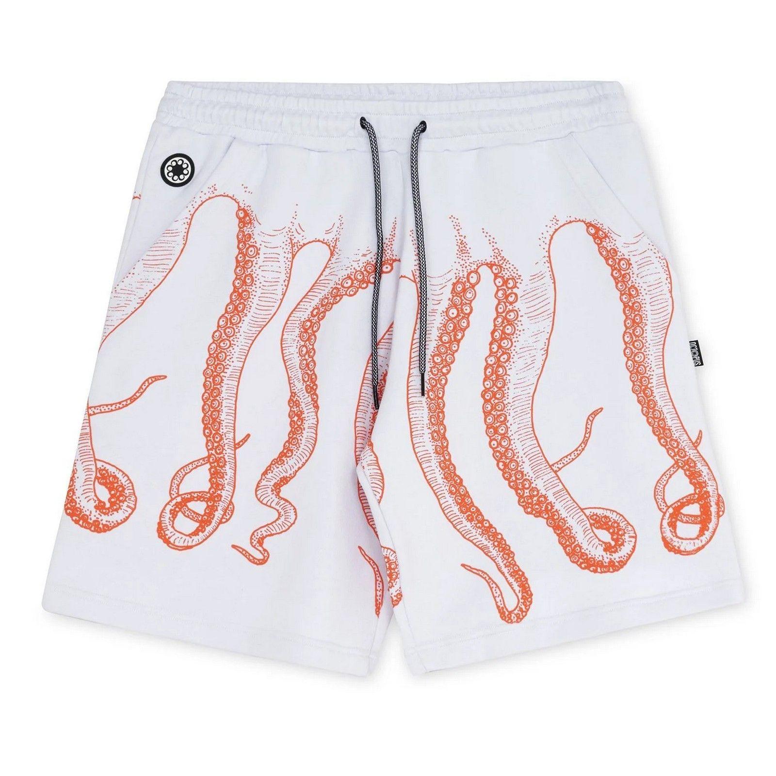 Pantaloncino Outline 22SOSS03 WHT OCTOPUS 
