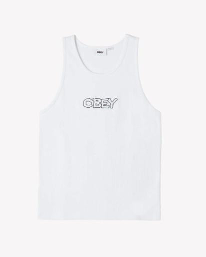 Trace Rib 22MC0000859 WHITE OBEY 