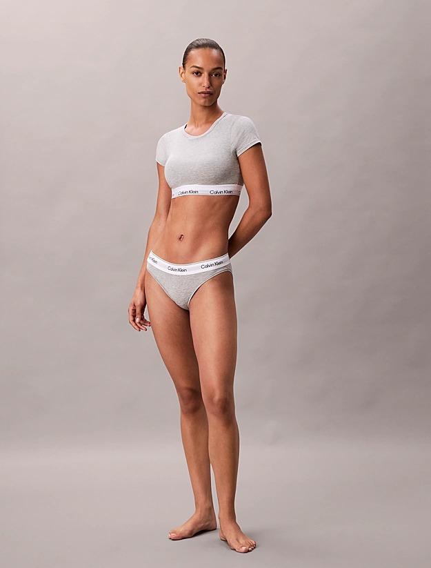 Bralette T-shirt - Icon Cotton Modal LV00QF8495 P7A CALVIN KLEIN 