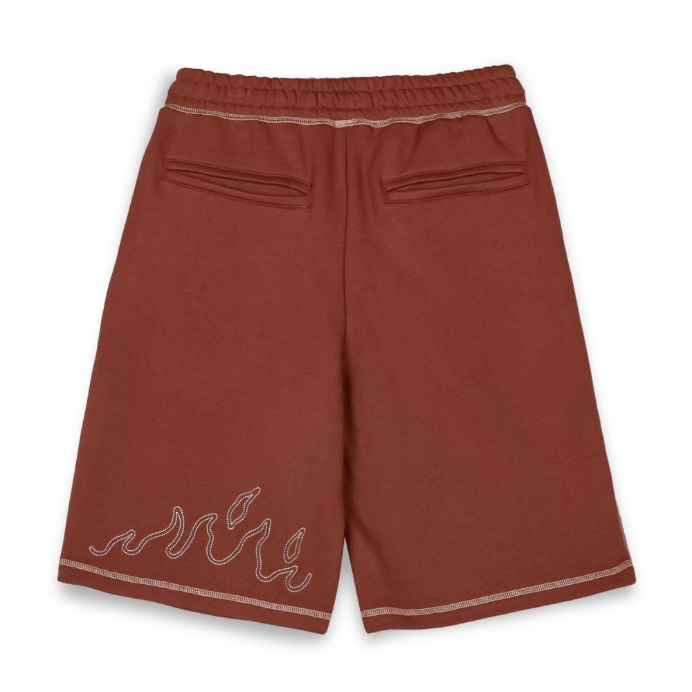 Baggy Sweatshorts GBSS165 BROWN GRIMEY 