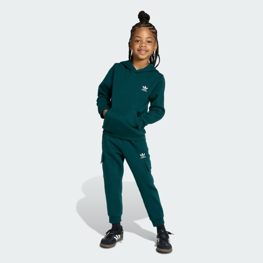 Completo Hoodie Cargo Kids JY4877 UNI ADIDAS 
