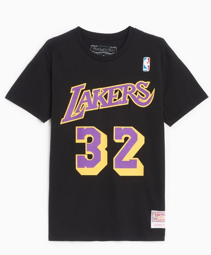 Nba NN Tee BMTRINTL1074 LALMJBLCK MITCHELL&NESS 