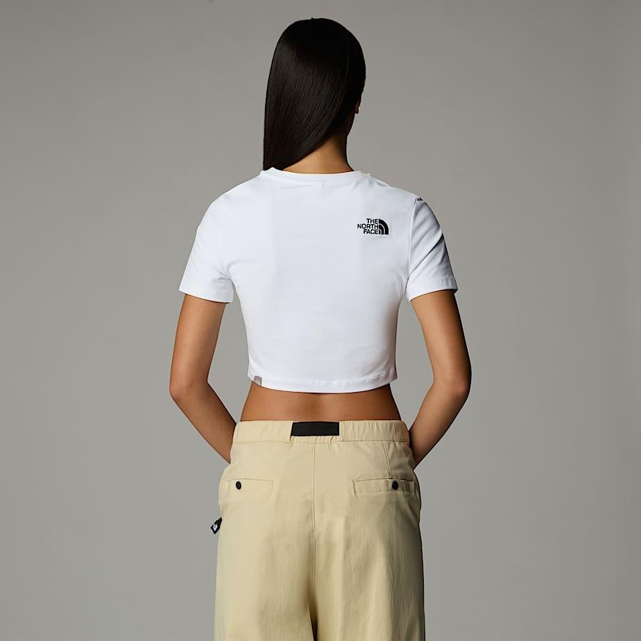 Essential Cropped Slim Tee NF0A55AO FN41 THE NORTH FACE 