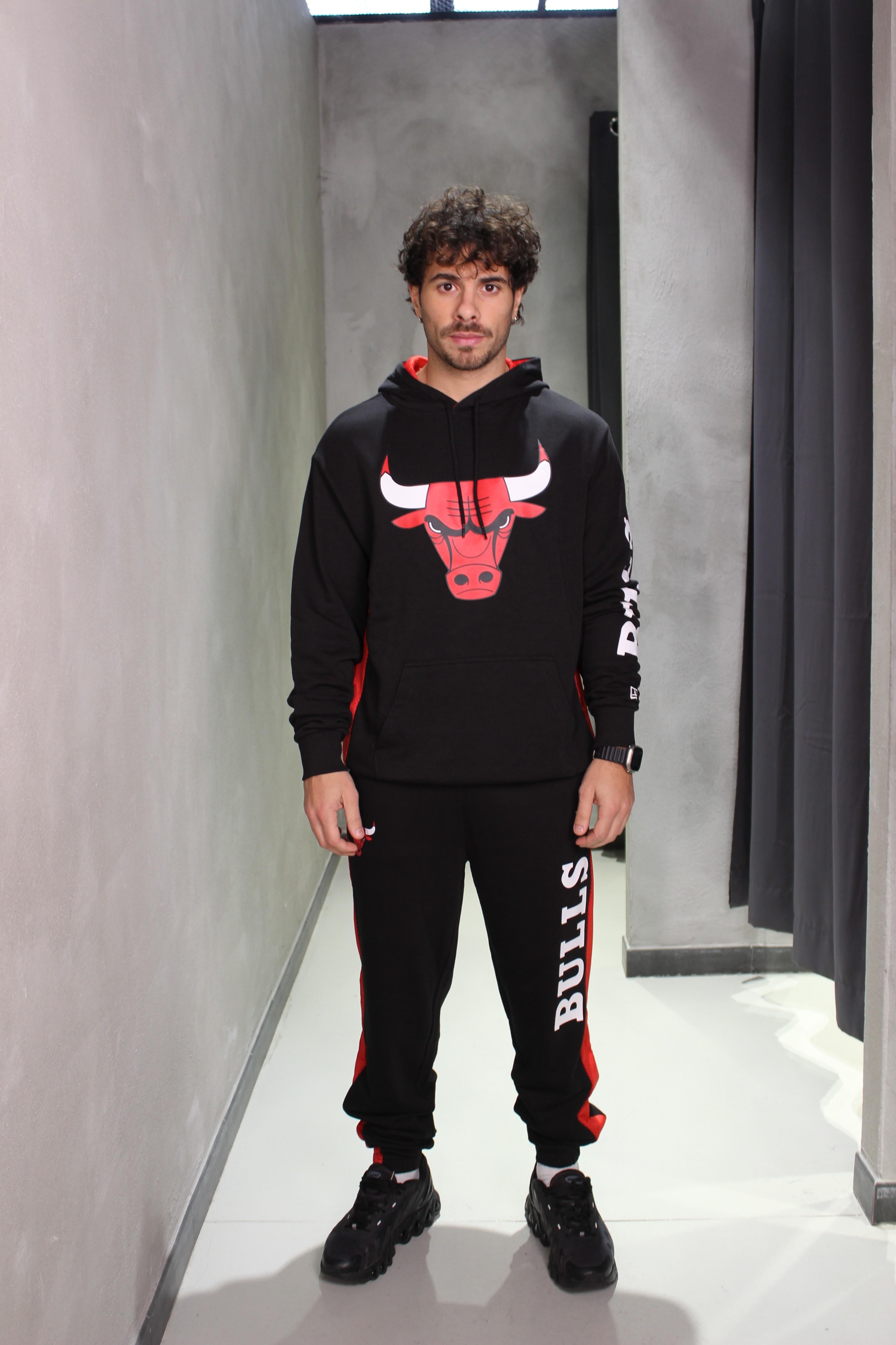 HOODY BULLS 60435496 BLKFDR NEW ERA 