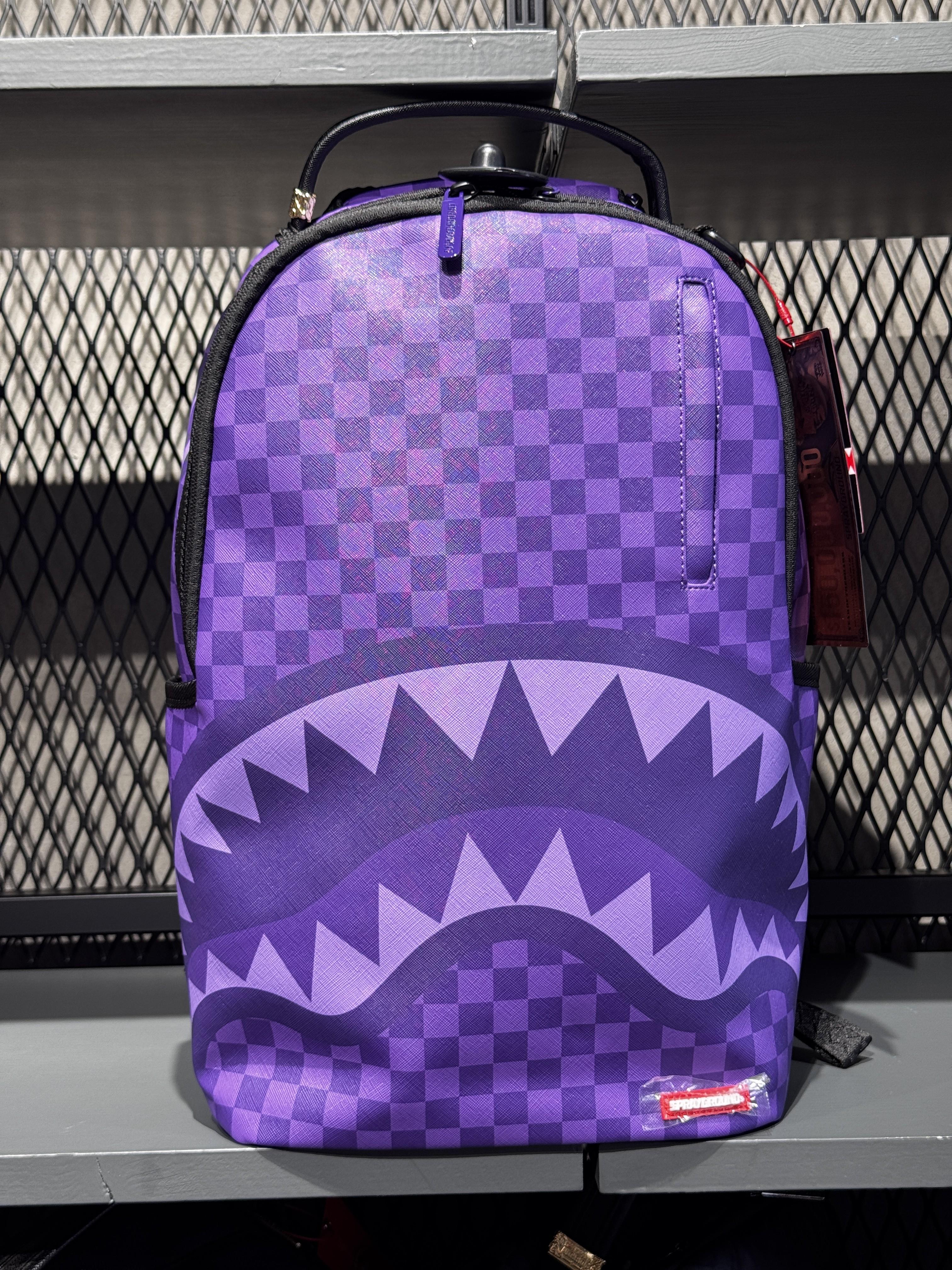 Purple Shark In Paris 910B7645 NSZ SPRAYGROUND 