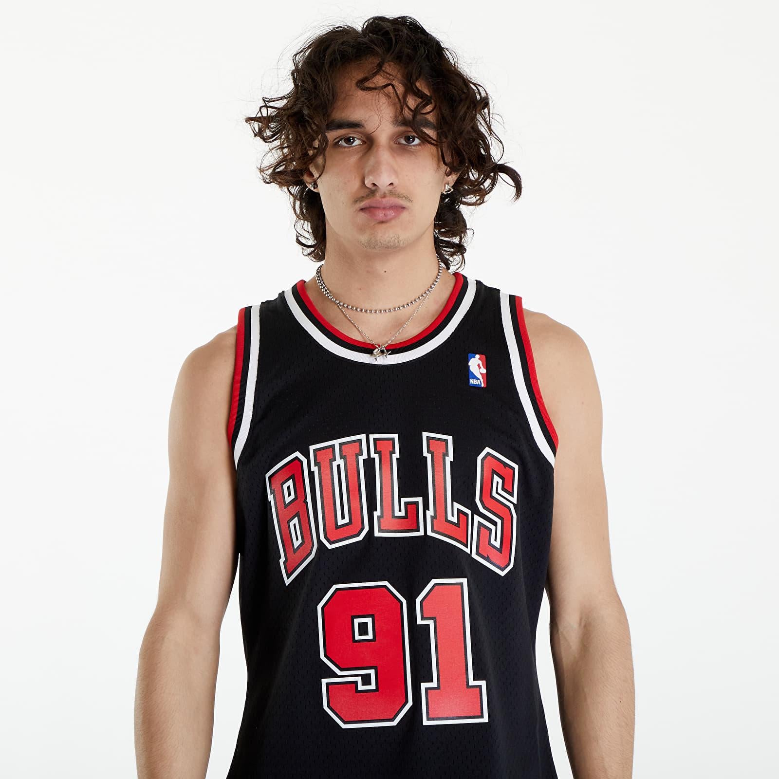 CHICAGO BULLS - DENNIS RODMAN SMJYGS18152 BLACK MITCHELL&NESS 