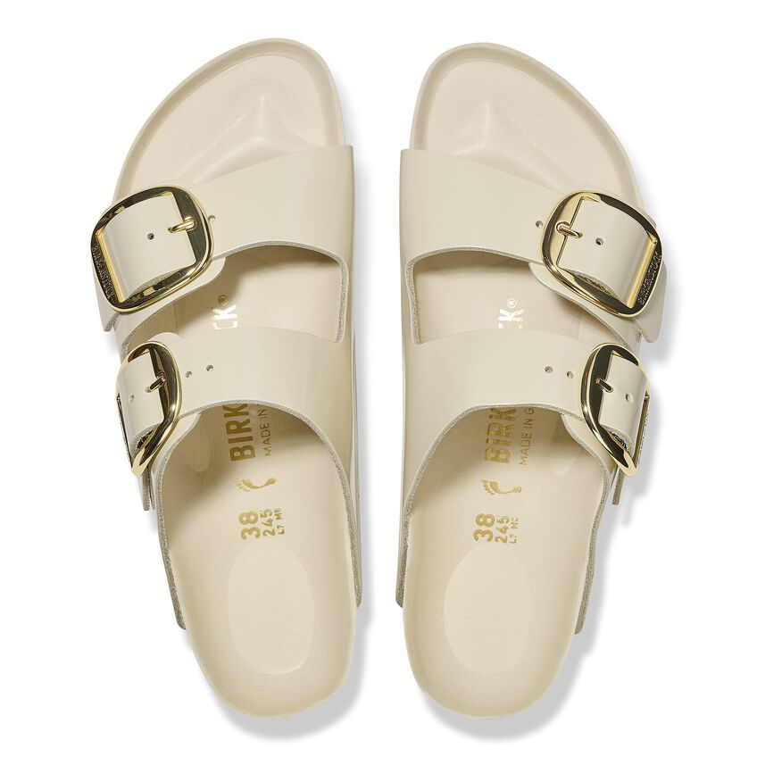 BIRKENSTOCK 1026128HIGH-SHINE ECRU