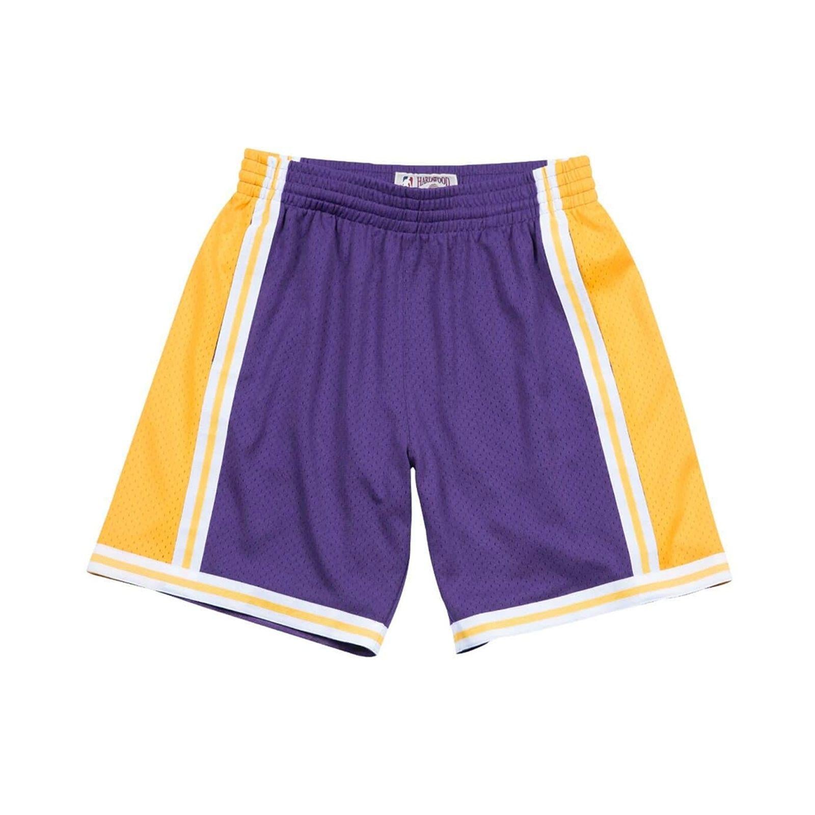 LOS ANGELES LAKERS SMSHGS18235 PURPLE MITCHELL&NESS 