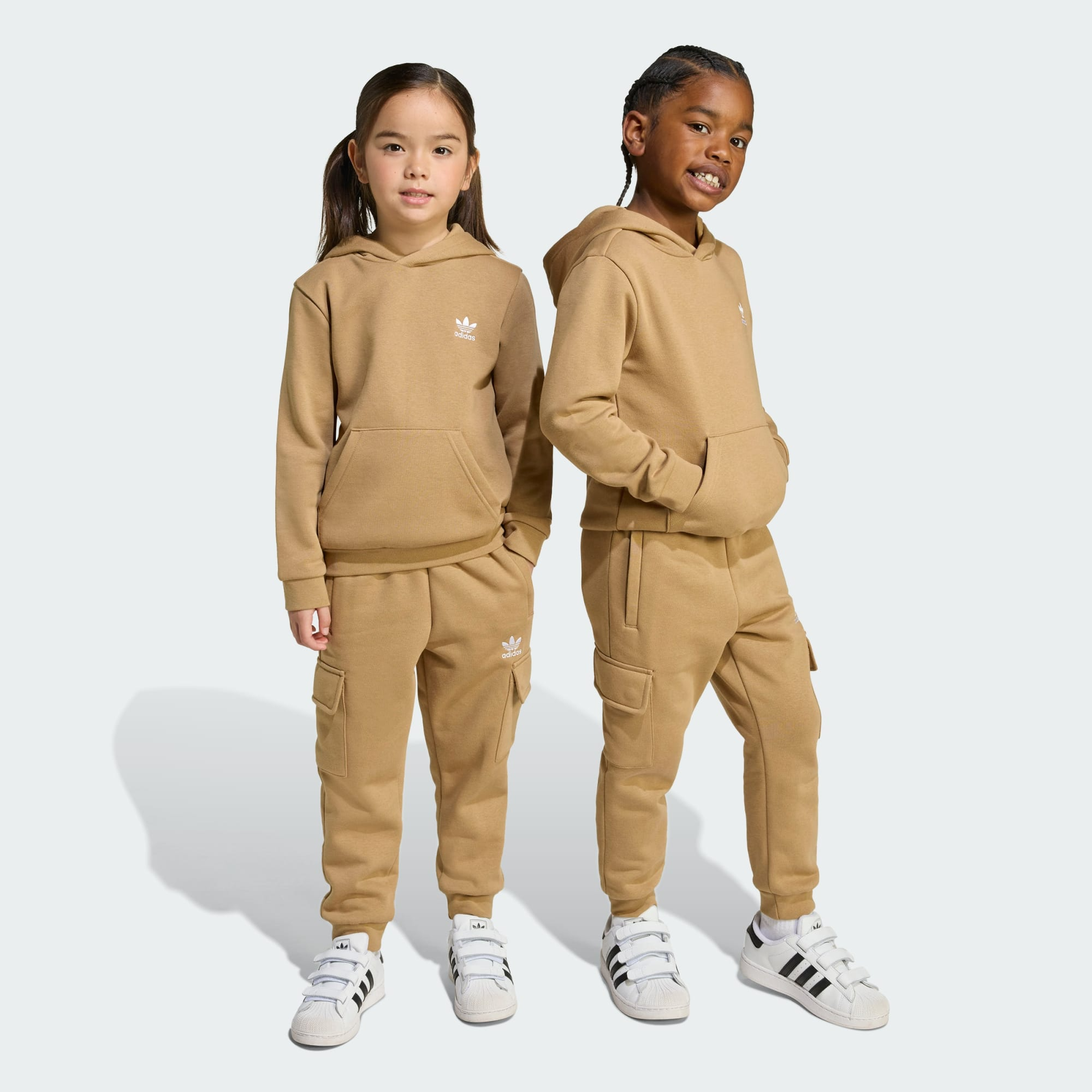 Completo Hoodie Cargo Kids JY4878 UNI ADIDAS 